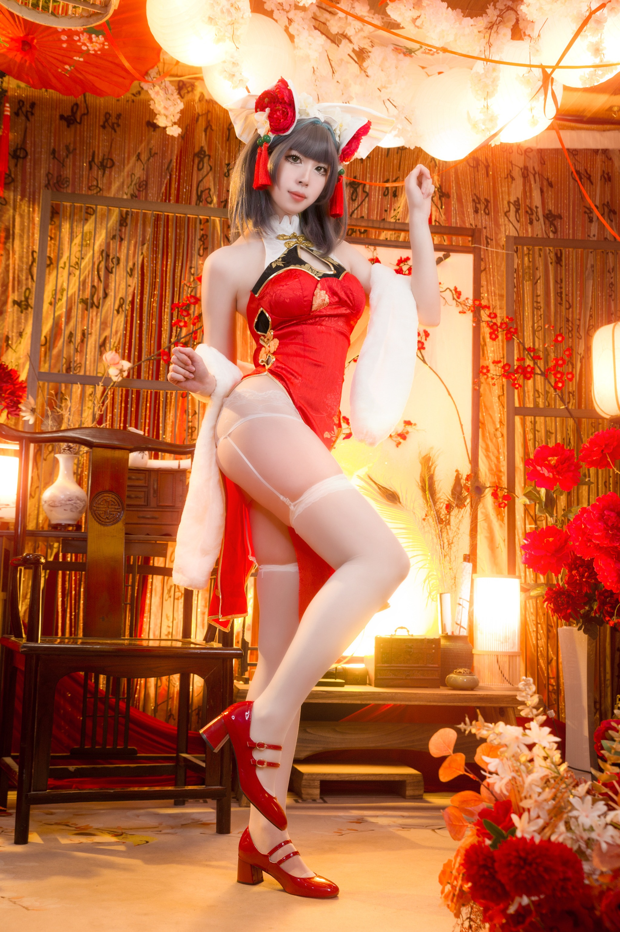 图片[1]-大米米球 – NO.007 柴郡猫猫[30P]-XikXak